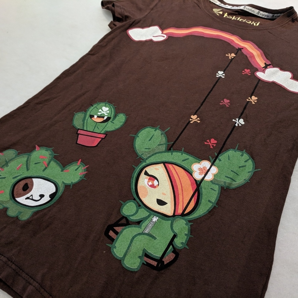tokidoki Cactus Girl Swing Tee - S